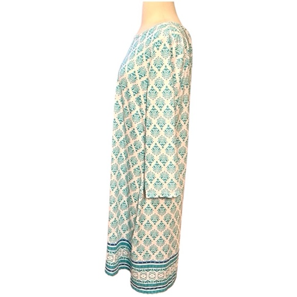 Cabana Life Amalfi Coast Cabana Blue & White Shift Dress, Womens size XL, NWT - Picture 7 of 14